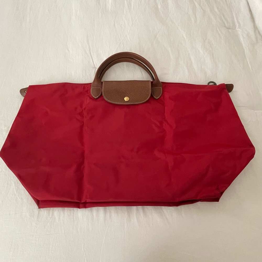 Longchamp Le Pliage Overnighter Tote